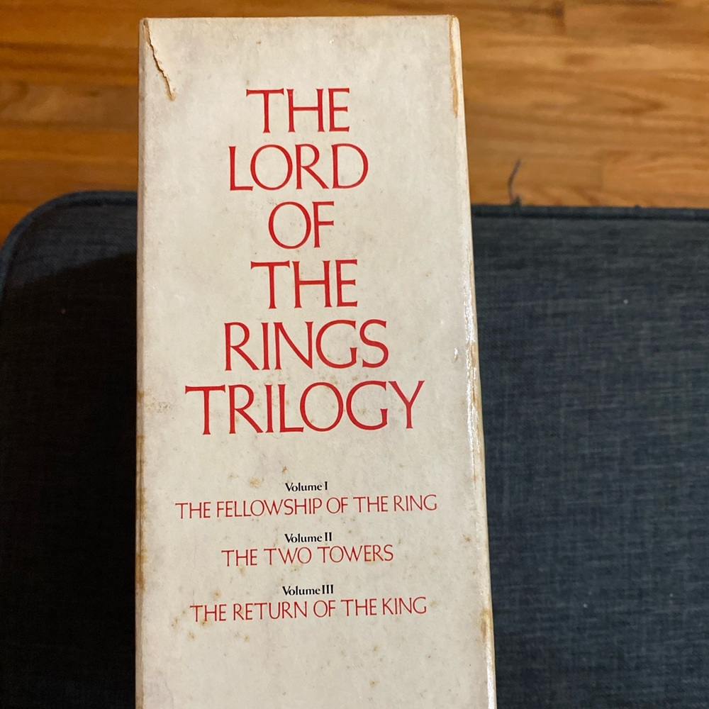 Vintage Lord of the Rings box set
